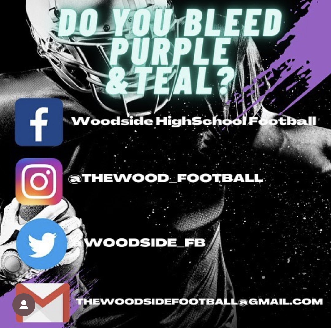 Woodside High School Football Program tweet media