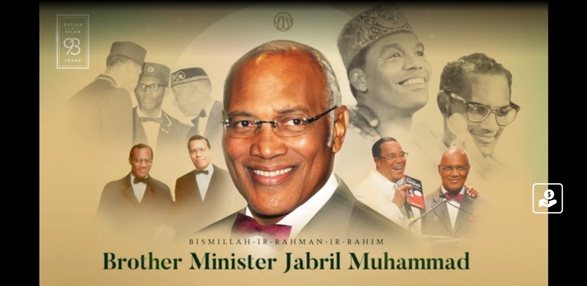 SamuelClark4's tweet photo. The Honorable Minister @LouisFarrakhan played a Special Honor to our Great Brother & Angel #JabrilMuhammad who came to help restore the Chief Helper of T.H.E.M. It was a "Largo for Jabril" renamed from a song in his album originally titled "A Time of Meditation & Reflection." https://t.co/5jD9qA1NQj