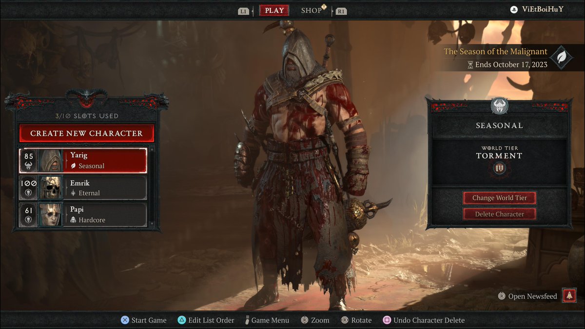 Jamesiahh's tweet photo. #PS5Share, #DiabloIV https://t.co/nQQREUwpIb