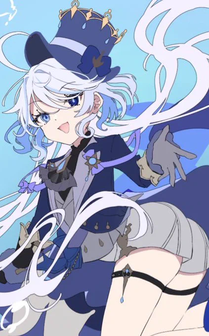フリーナちゃんWIP 全身でたの可愛すぎ〜!!