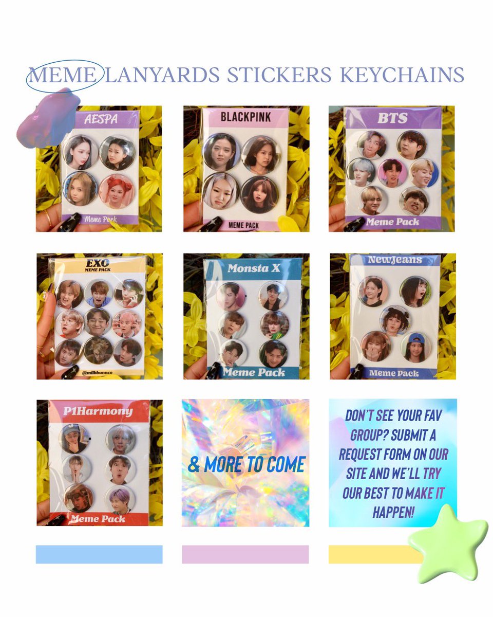 milkbunnco's tweet photo. New meme buttons added 🙏 https://t.co/XI5Z5I2QkR
