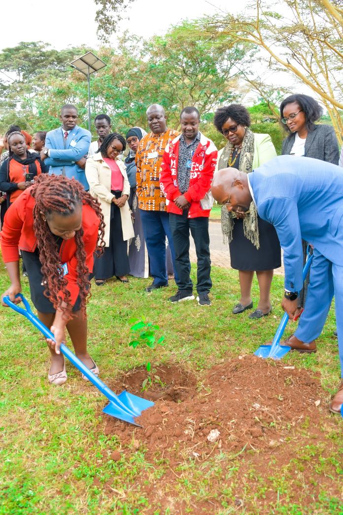 UNODCCSU's tweet photo. In the framework of the #SE4U project and together with @UNODC_UNTOC and @UNODC_EA, we launched the Kenya🇰🇪 Voluntary Pilot Initiative to combat #OrganisedCrime through civil society engagement in #UNTOC review. Trees were planted at @UnKenya a symbol for this partnership. https://t.co/jSF6RIUYqx