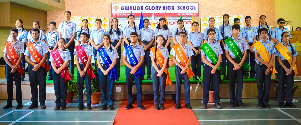 gghsgwalior's tweet photo. Investiture Ceremony 2023-24 : Honouring Leaders and Fostering Responsibility
At GGHS it was a momentous occasion in which elected candidates were bestowed with positions of authority and responsibility.
The Glorian Family congratulates the newly elected Students'Council. https://t.co/6cf6Byc5oc
