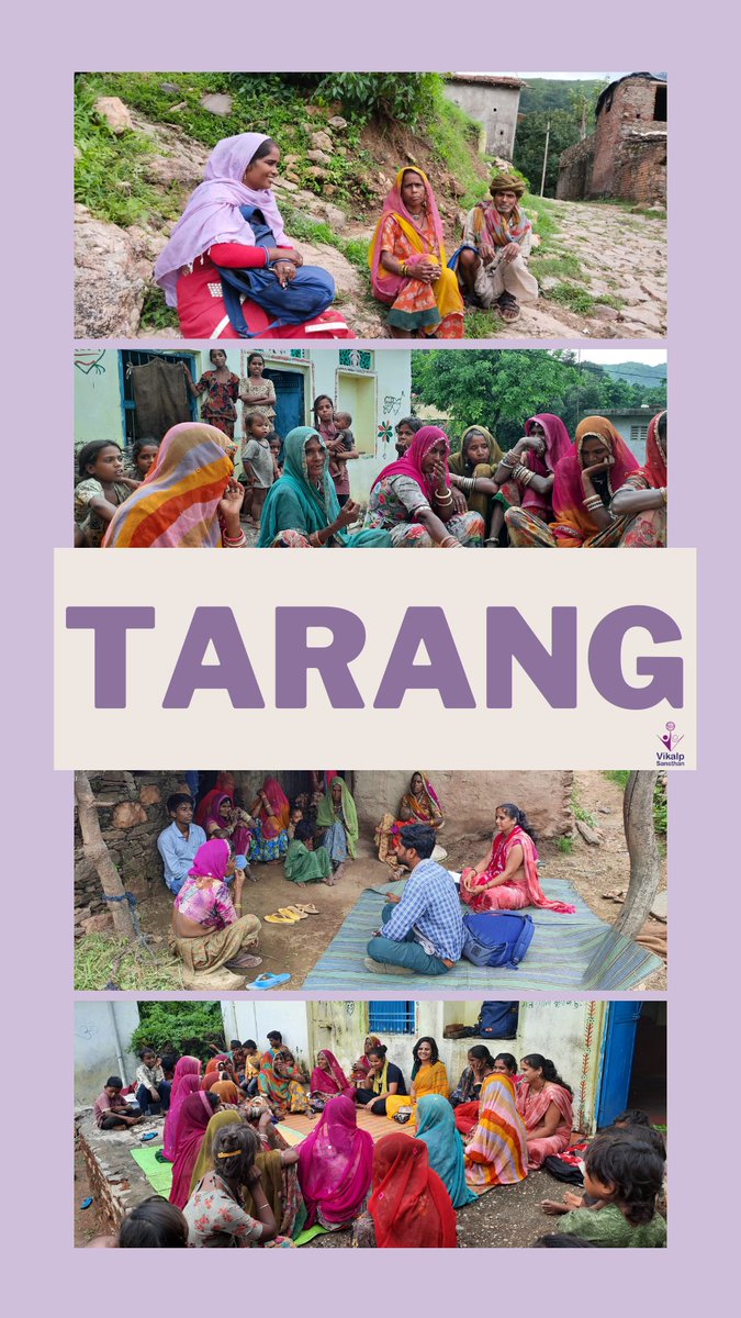 #Tarang, the ongoing action research carried out with <a href="/usfca/">University of San Francisco</a>  and Nirmaan Sansthan is committed to improve the quality of life of #youngmarriedcouples. Here are glimpses from the ongoing fieldwork, showcasing the activities currently underway!