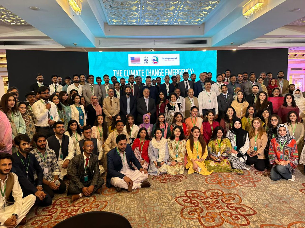 U.S. Ambassador Donald Blome <a href="/usembislamabad/">U.S. Embassy Islamabad</a>  opens Pakistan U.S. Alumni Network's (PUAN) two-day conference on “The Climate Change Emergency: Pakistan in the 21st Century and the Road to COP-28” at Islamabad in collaboration with <a href="/WWFPak/">WWF-Pakistan</a>  #USPakGreenAlliance