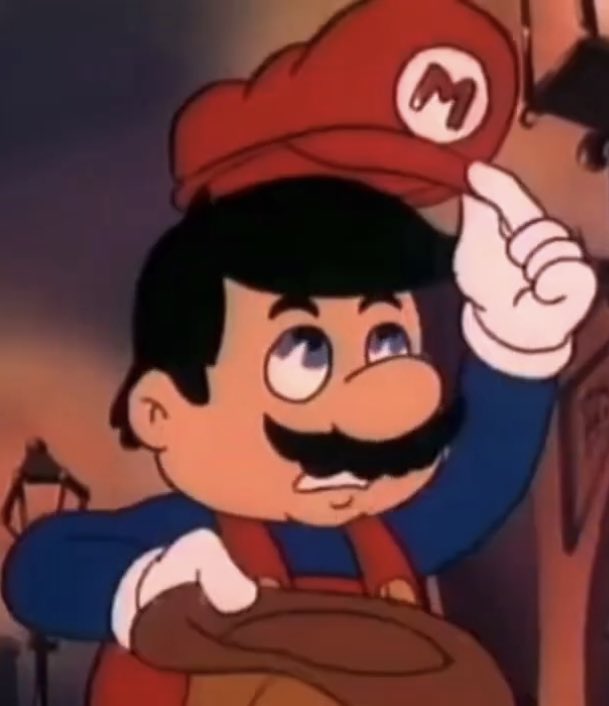 ToadWarrior69's tweet photo. Why does Mario look so nice without his hat on? You have a thick head of hair, meanwhile when I take off my hat, people freak out because I only have three pieces of hair on my head. @PastaPower1989 https://t.co/klsZajolGq