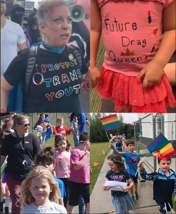 Lit_3D2's tweet photo. "We aren't #grooming your kids!" Starter pack! #LGBWithoutTheT #LeaveOurKidsAlone  #LeaveTheKidsAlone #Pride #Grooming #TransGrooming https://t.co/MM67aUsxuq