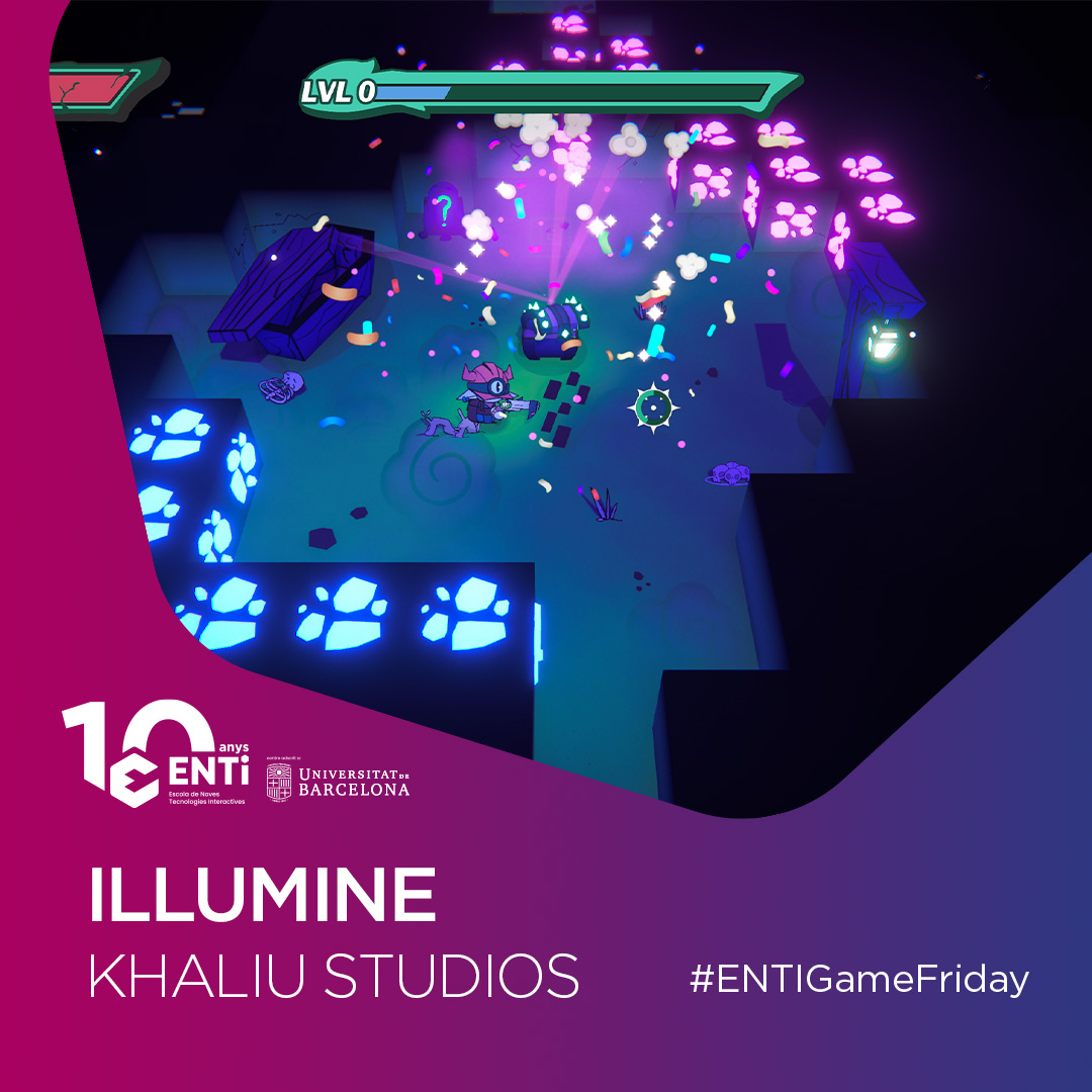 ENTI_BCN's tweet photo. En aquesta mina tenebrosa desitjaràs que algú "t'il·lumini" les passes! El millor joc de categoria #TFG Vertical Slice d'aquest curs t'espera a:
https://t.co/SUn3z4sPmk
#Entigamefriday https://t.co/xZQ122DVxi