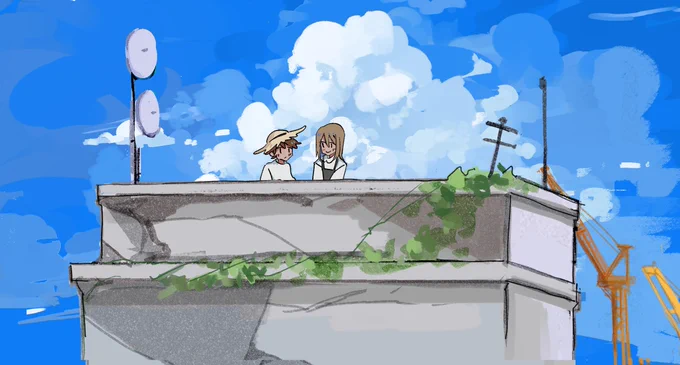 MV「八月を溶く」   一部原画です