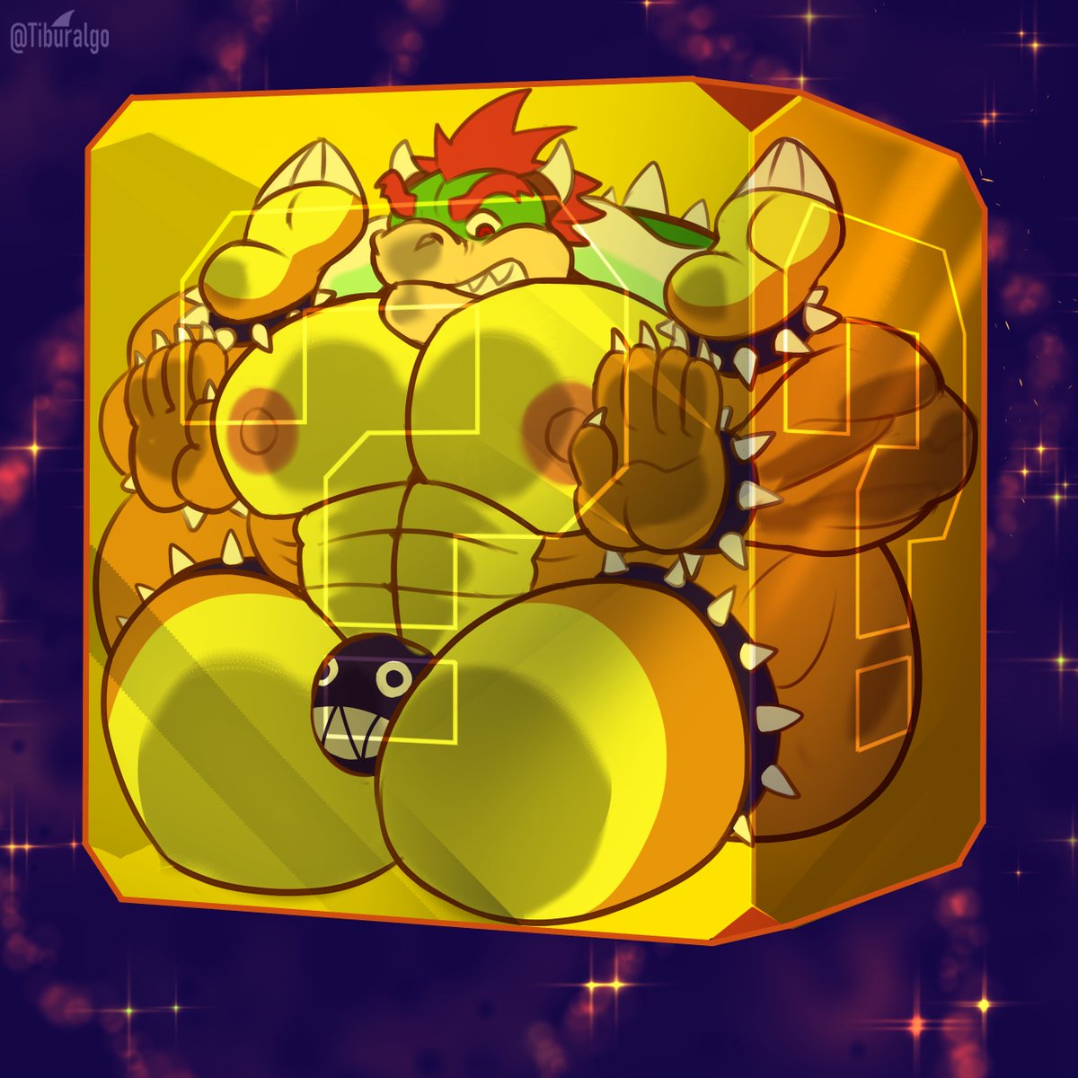 Happy Bowser Day!! 
Here he is trapped in a mystery box just waiting to be unleashed!🔥