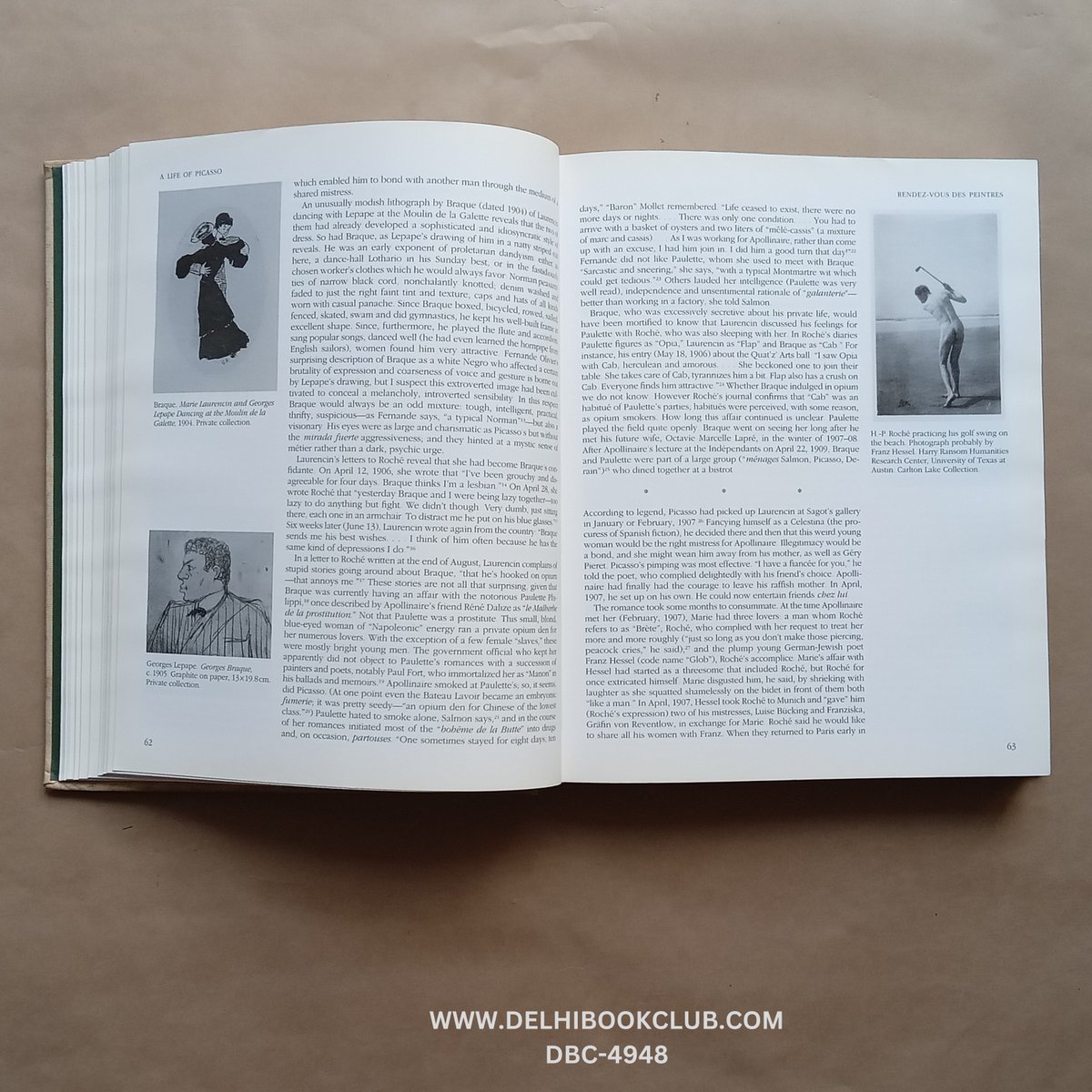 ISBN NO :-  0394559185
Book Name :-A LIFE OF PICASSO VOLUME 2 1907-1971: BY JOHN RICHARDSON
Author Name :-JOHN RICHARDSON
Year :-1966

DELHI BOOK CLUB

#delhibookclub 
#PICASSO
#ALIFEOFPICASSOVOLUME2 #Year1966 #JOHNRICHARDSON #FirstEdition
#Art #UniquePersonal

 #books #booklover