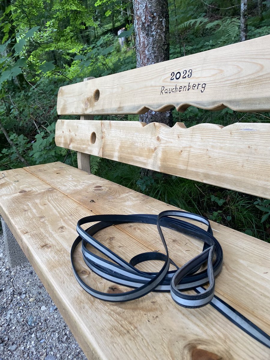 Es geht voran: Mitten im Wald, eine Online-Bank.