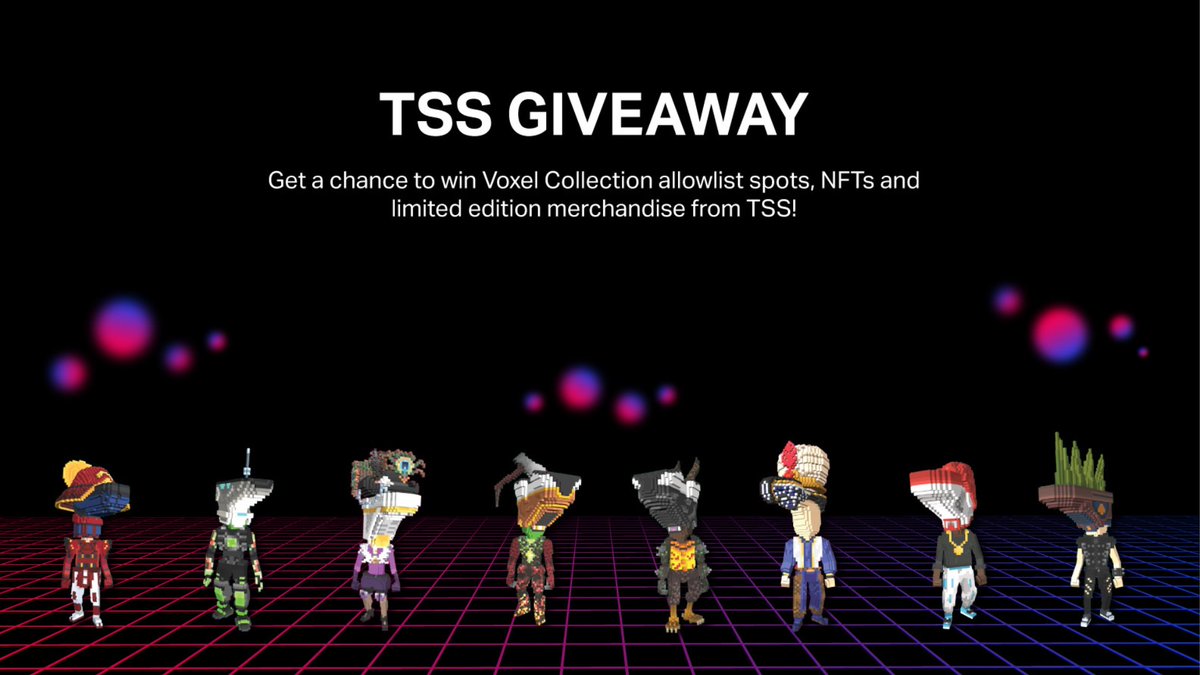 TSSnft's tweet photo. ๐TSS x Medley Giveaway๐
Complete missions on @medley_gg and get a chance to win one of these rewards! ๐๐๐
๐10 VX Collection Allowlist Spots
๐3 TSS Meta Flex t-shirts
๐ฅ3 OG Collection items
Here's how:๐
โ๏ธ Follow us for quest updates!
โ๏ธ Join on Medley: https://t.co/9zGgWHiG9w
โ๏ธ Climb the leaderboard to enter the raffle! ๐
โณEnds on August 15, 2023!