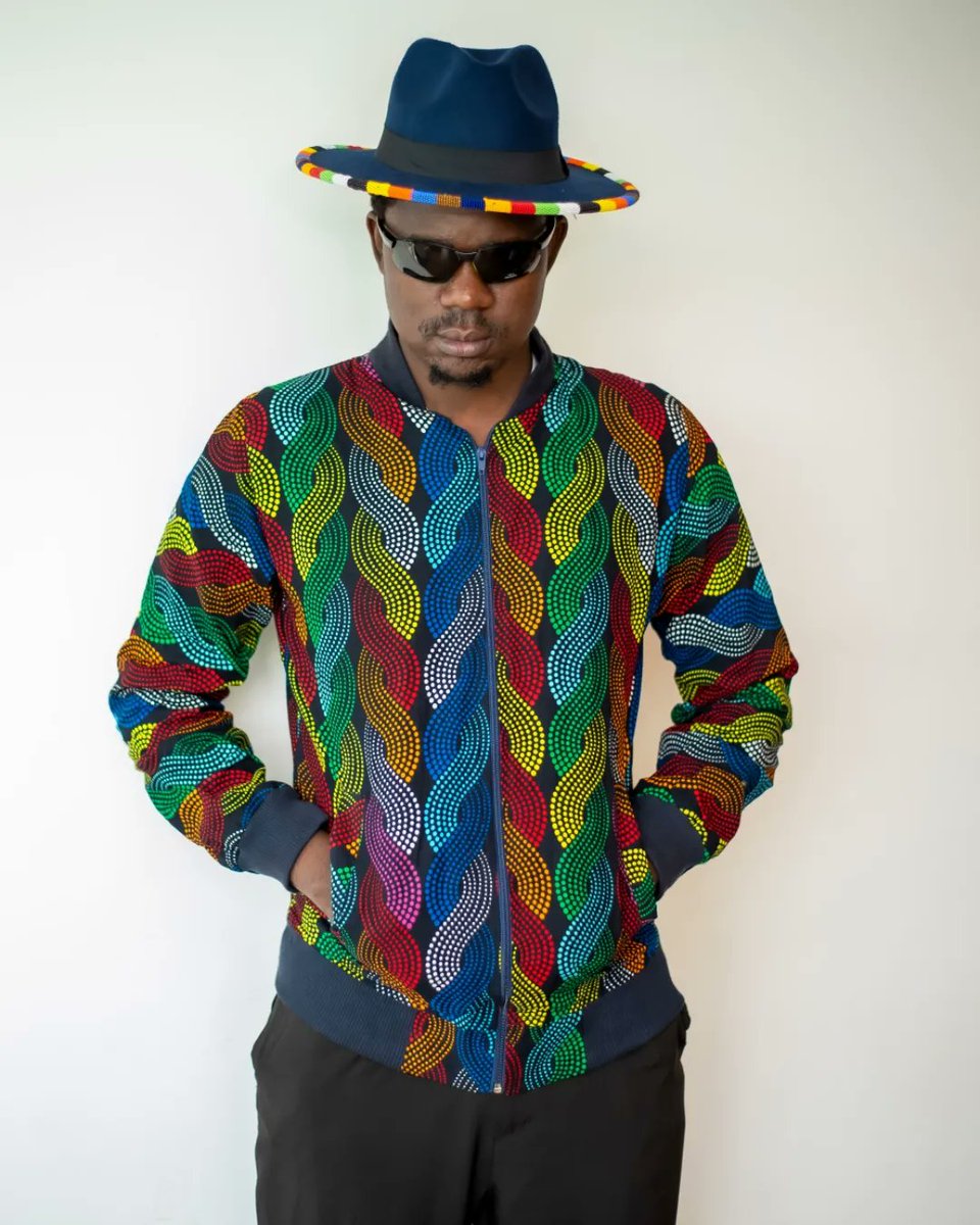 ni_plug's tweet photo. Colorful Bomba Jacket, Sunglasses, Fedora Hat, and Sandals. Plug into @solidad_temple Closet via https://t.co/KKMYjYLZxW and let your outfit be as vibrant as your personality.

#investinafricacreatewealth #bomba #jacket
#investinafrica #fashion #instagood #explorepage #styleinspo https://t.co/LmXW0XivDt