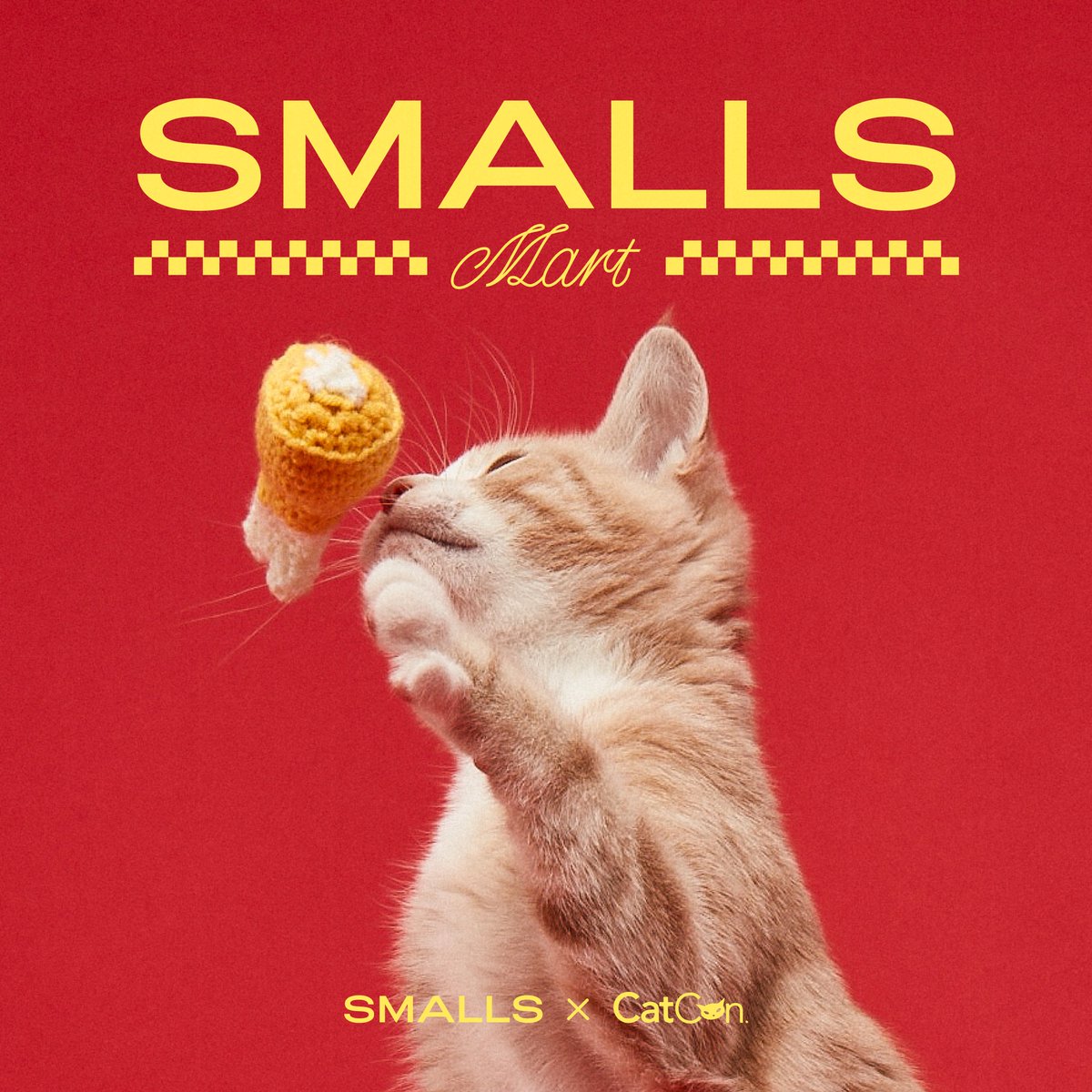 Exciting news. @smallsforcats is returning to CatCon! Join them at Smalls Mart, their vintage supermarket-themed booth to pick up all sorts of goodies. Plus, snag their limited time offer of 10 packets of fresh, human-grade cat food for just $5 (!) See you there!