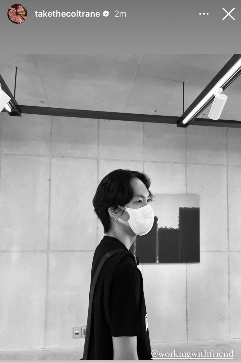 joonfanpage's tweet photo. Some of #RM's collection is on display at #Workingwithfriends Gallery in Seoul, Korea.

Of course #TeamNamjoon showing their unwavering support 🥹 https://t.co/bIenhO49Ex