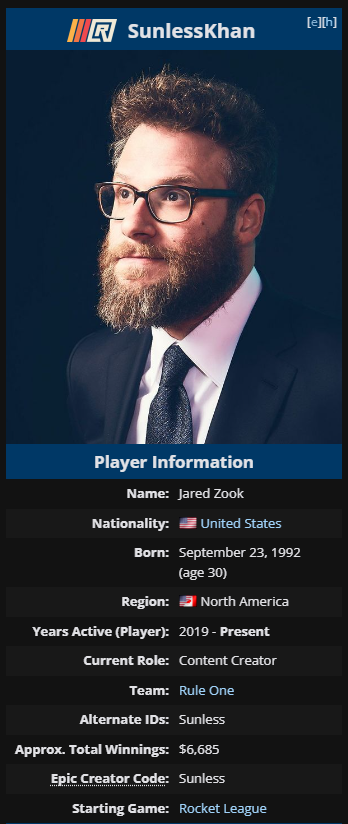 Space__Captain's tweet photo. Liquipedia was missing an image for @SunlessKhan on his page, so I decided to make my contribution to the site and fix this egregious oversight.
So glad I got to meet him at Worlds and see him in person to be able to verify this image!🎉 https://t.co/Np2HMhXJrT