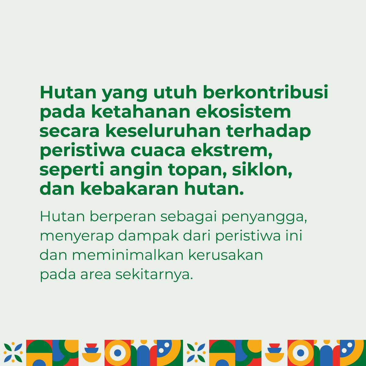 andrechris_id's tweet photo. Yuk ambil peran mendukung upaya pelestarian hutan Indonesia, sekarang juga! 

Kunjungi website https://t.co/k6rFq4PR0N untuk mengetahui informasi lebih lanjut tentang kampanye Hari Hutan Indonesia. 

#JagaHutanJagaKita #HariHutanIndonesia #HariHutanIndonesia2023 https://t.co/mIQ7nElaNN