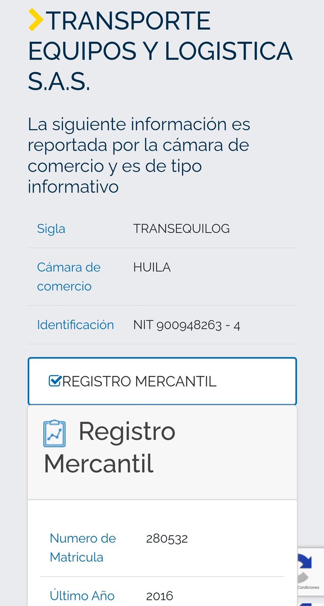 Mi_carro_Yyo's tweet photo. 🚨DENUNCIA🚨 RT 
@MinTransporteCo @Supertransporte @wcamargotriana @DirectorPolicia @TransitoPolicia @STransparencia como es posible que una empresa que tiene cancelada la matrícula este habilitada para generar manifiesto de carga?
#FirmesConPetro 
Que caiga la corrupción https://t.co/bdAMkaTpGi
