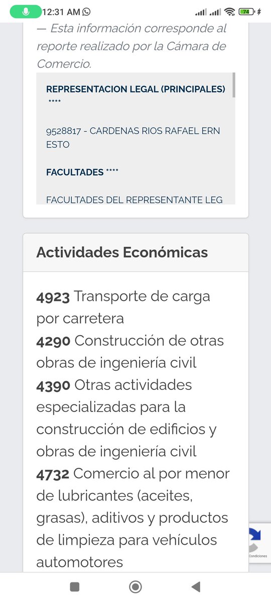 Mi_carro_Yyo's tweet photo. 🚨DENUNCIA🚨 RT 
@MinTransporteCo @Supertransporte @wcamargotriana @DirectorPolicia @TransitoPolicia @STransparencia como es posible que una empresa que tiene cancelada la matrícula este habilitada para generar manifiesto de carga?
#FirmesConPetro 
Que caiga la corrupción https://t.co/bdAMkaTpGi