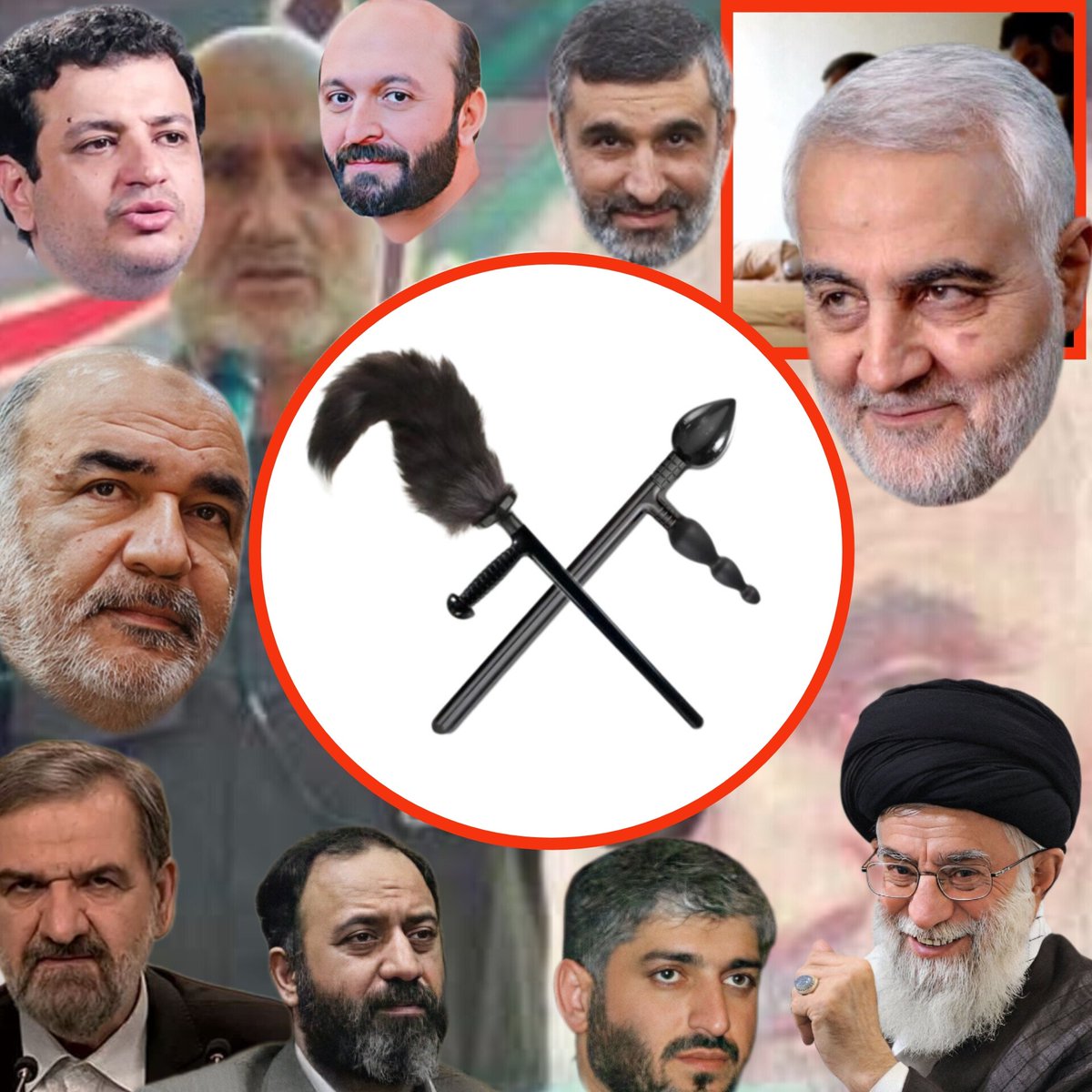 🔴حالا که بازار #لواطيون گرم شده و از #باجناق_ضربدری به عوامل سپاه رسیدیم...
بد نیست یادی کنیم از باتومهای خسته در انقلاب خودمون😅
اینم رونمایی از لوگوی جدید برای سپاهیان عسلام😂