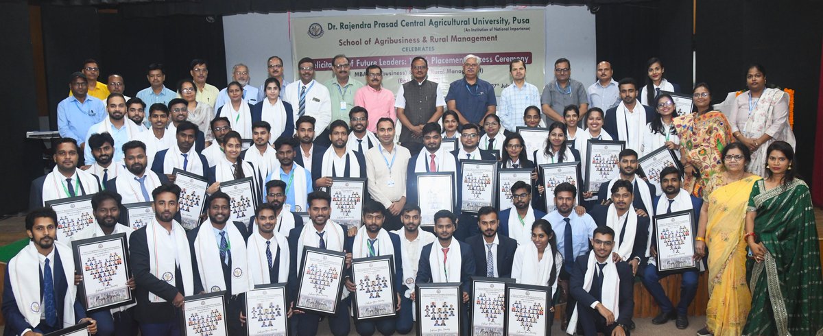 Rpcau_pusa's tweet photo. of 9.5 LPA and 8.3 LPA, respectively. Congratulations to all the students on this remarkable achievement. #RPCAU #rpcaupusa https://t.co/3kSjFlkhVn