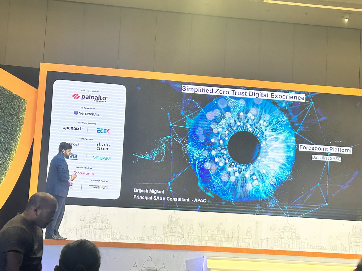 manoj23_gupta's tweet photo. #ESCON 

SASE, need of the hour, thank you team Forcepoint for this knowledgeable session. https://t.co/Dh58guNZwU