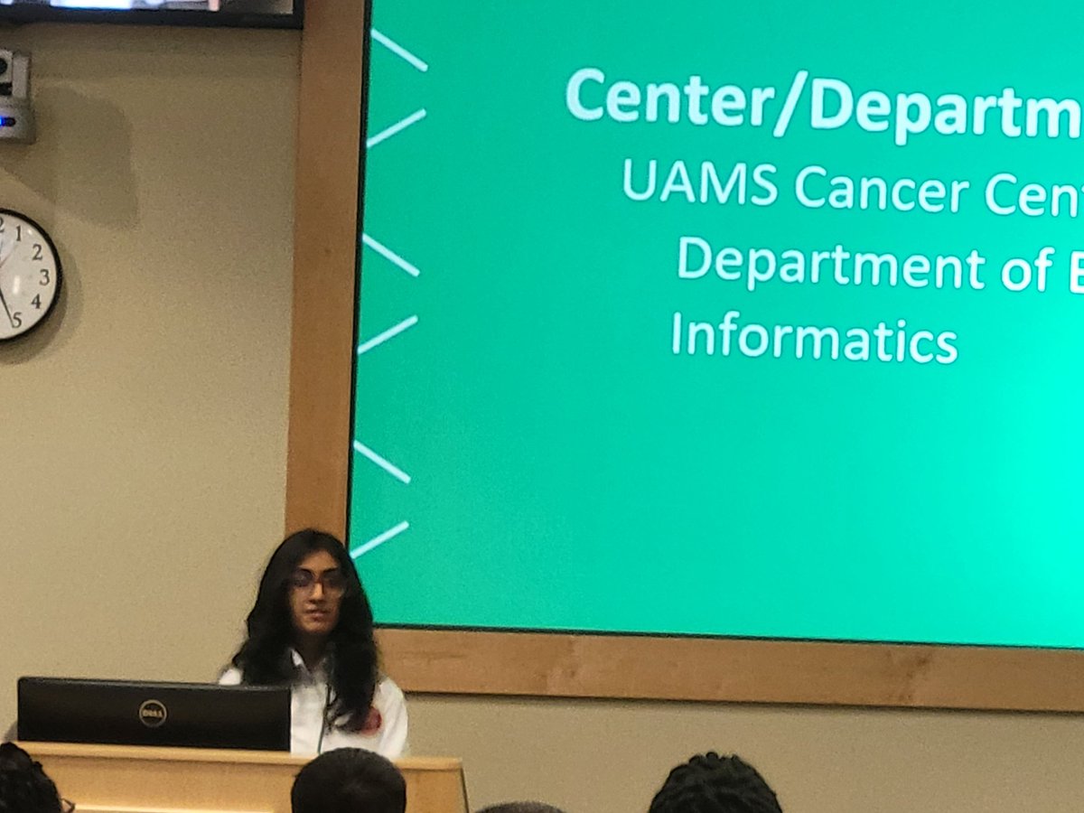 mbkodos's tweet image. Super proud of my summer intern Raga Mandali. Did some great science on the TME of multiple myeloma using scRNASeq. Her poster placed in the top 10 out of over 100 at the Summer Research Symposium!
@UAMSMyeloma @uamscancer @UAMS_DBMI @nyuniversity