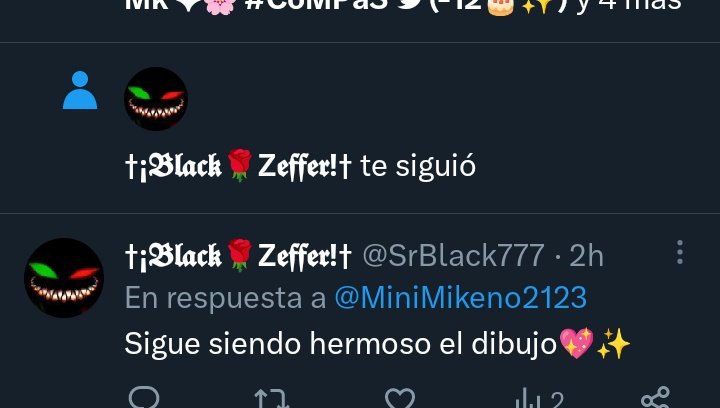 AAAHH!!! Zeffer!! /c muere de emoción Mi sueño cumplido! >w<💖 @SrBlack777