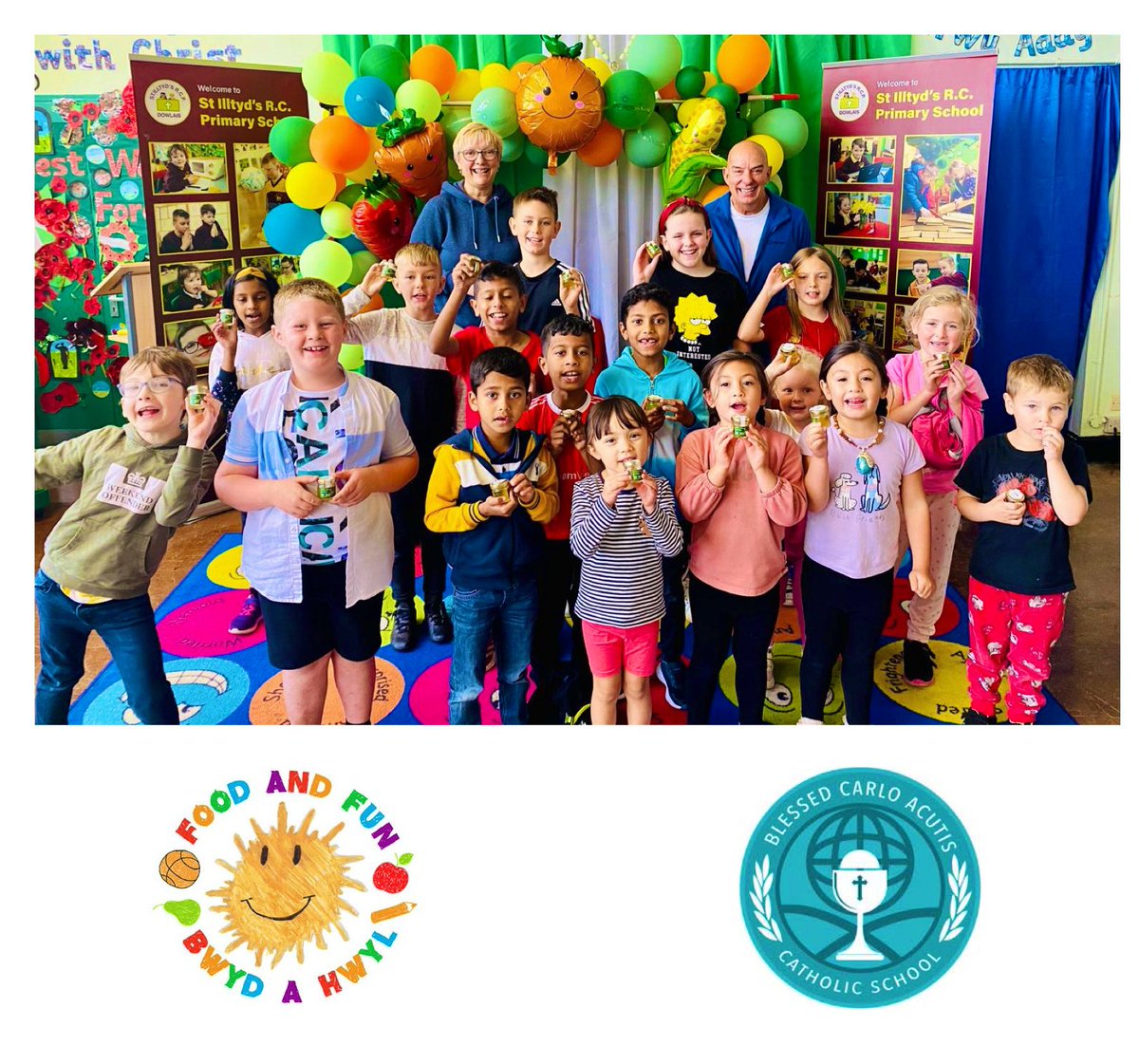 Illtyds_RC's tweet photo. #BCAFoodAndFun23
#Day9
We had an interesting morning learning all about the importance of #Bees to our food supply with the beekeepers from @VisitCyfarthfa
#WhereWouldWeBeWithoutBees
@healthyschools_ @CTMHealthySch @JanineBrill
@CTMUHBDietetics
@ShelleyPowellRD
@MerthyrCBC https://t.co/A2p8wCNvVI