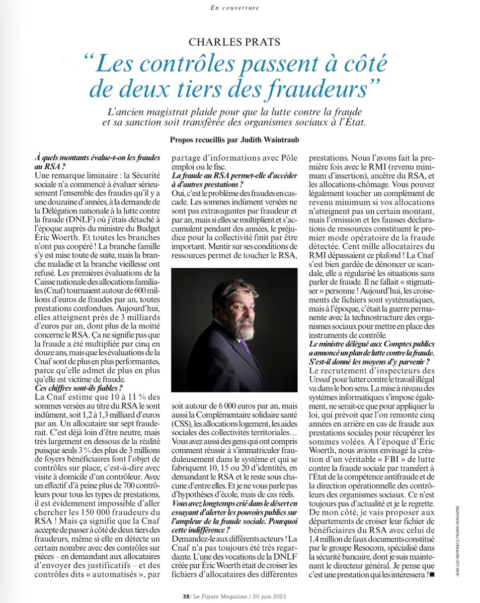 Resocom_KYC's tweet photo. À découvrir dans @Le_Figaro, interview de @CharlesPrats Directeur Général de #RESOCOM !
Sans un dispositif efficient de contrôle d'identité des bénéficiaires, les prestations sociales resteront un véritable eldorado de la fraude.
Nos solutions: https://t.co/NeQY2oiwrP https://t.co/DCKDExgRJw