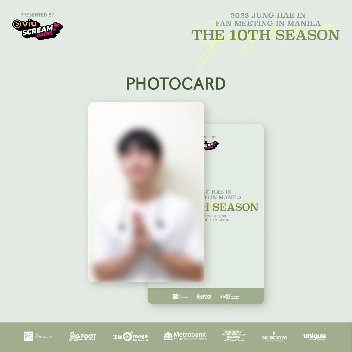 Viu_PH's tweet photo. Surprise Filo Haeiness! A SPECIAL PHOTOCARD has been added as part of the fan benefits that will be given to ALL TIERS. 🎉

Tickets are still available via https://t.co/wSZMf6IEFW

See you! 💛

#JungHaeInWithViu #ViuScreamDates #JungHaeInManila https://t.co/ymMJXm0H5x