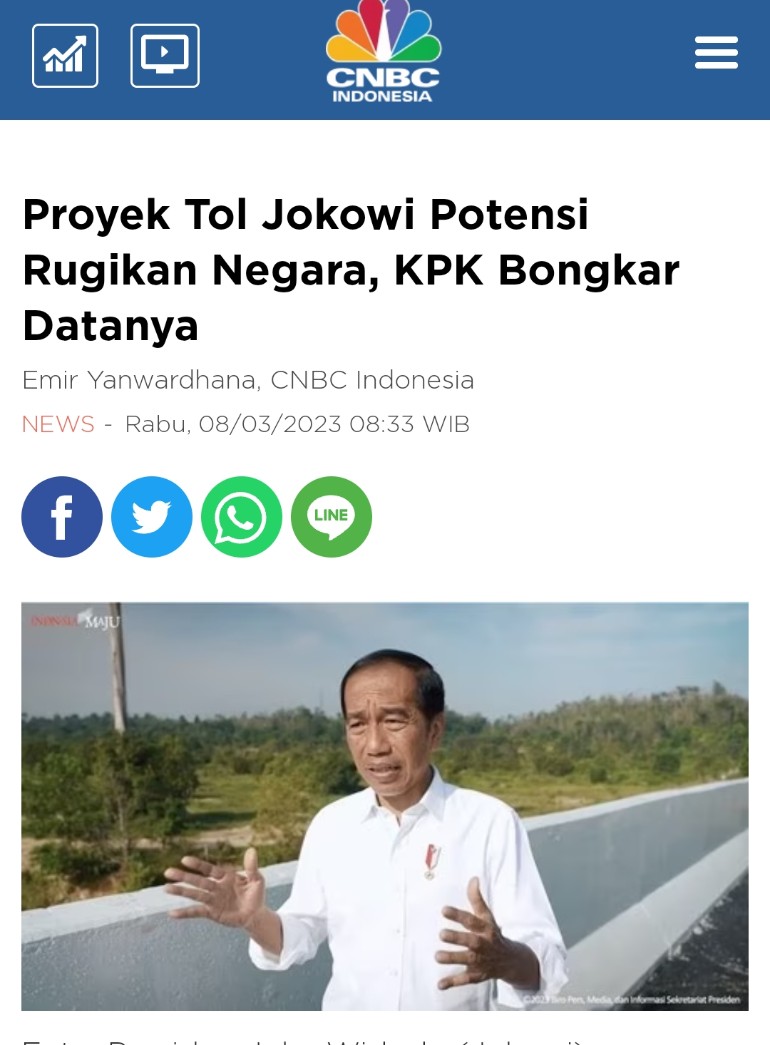 RanggaPurnamaa7's tweet photo. Proyek Tol Jokowi Potensi Rugikan Negara, KPK Bongkar Datanya
Nunggu para cebong klonjotan asbun ngebela junjunganya
Pagiiii Bajingan Tolol Umur 17 Like Crasy Indomie Siang #SalmaSalsabil #AjiOut #7Secret Kevin Onic Libur Kangen ot7 Yumi Helena LPDP PBSI L-1845 #Gempa https://t.co/cZxW2OrNax