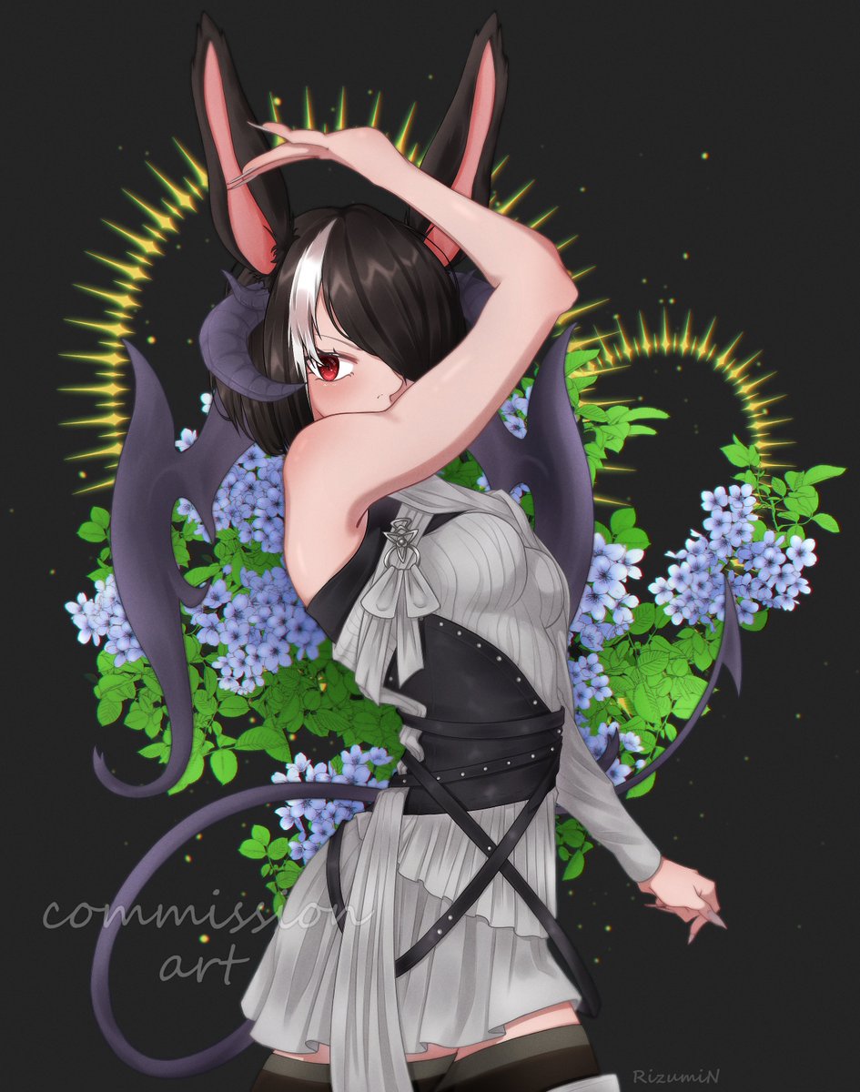 Finished Ych for @__badfaith ✨
Thank you so much for ordering and waiting! (⁄ ⁄>⁄ ▽ ⁄<⁄ ⁄)❤❤️❤️

#art #digital #artist #originalcharacter #digitaldrawing #commissionart #commission