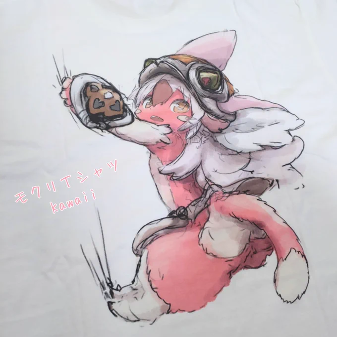 今日はモクリちゃんのTシャツを着て行きますよぉ〜モクモク