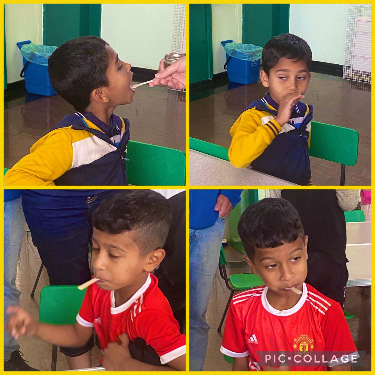 Illtyds_RC's tweet photo. #BCAFoodAndFun23
#Day9
More #TasteTesting today with #MerthyrNats with honey from the #Bees from @VisitCyfarthfa
We thought it was really tasty! 🐝
#WhereWouldWeBeWithoutBees
@healthyschools_ @CTMHealthySch @JanineBrill
@CTMUHBDietetics
@ShelleyPowellRD
@MerthyrCBC https://t.co/1BOD8WrYMt