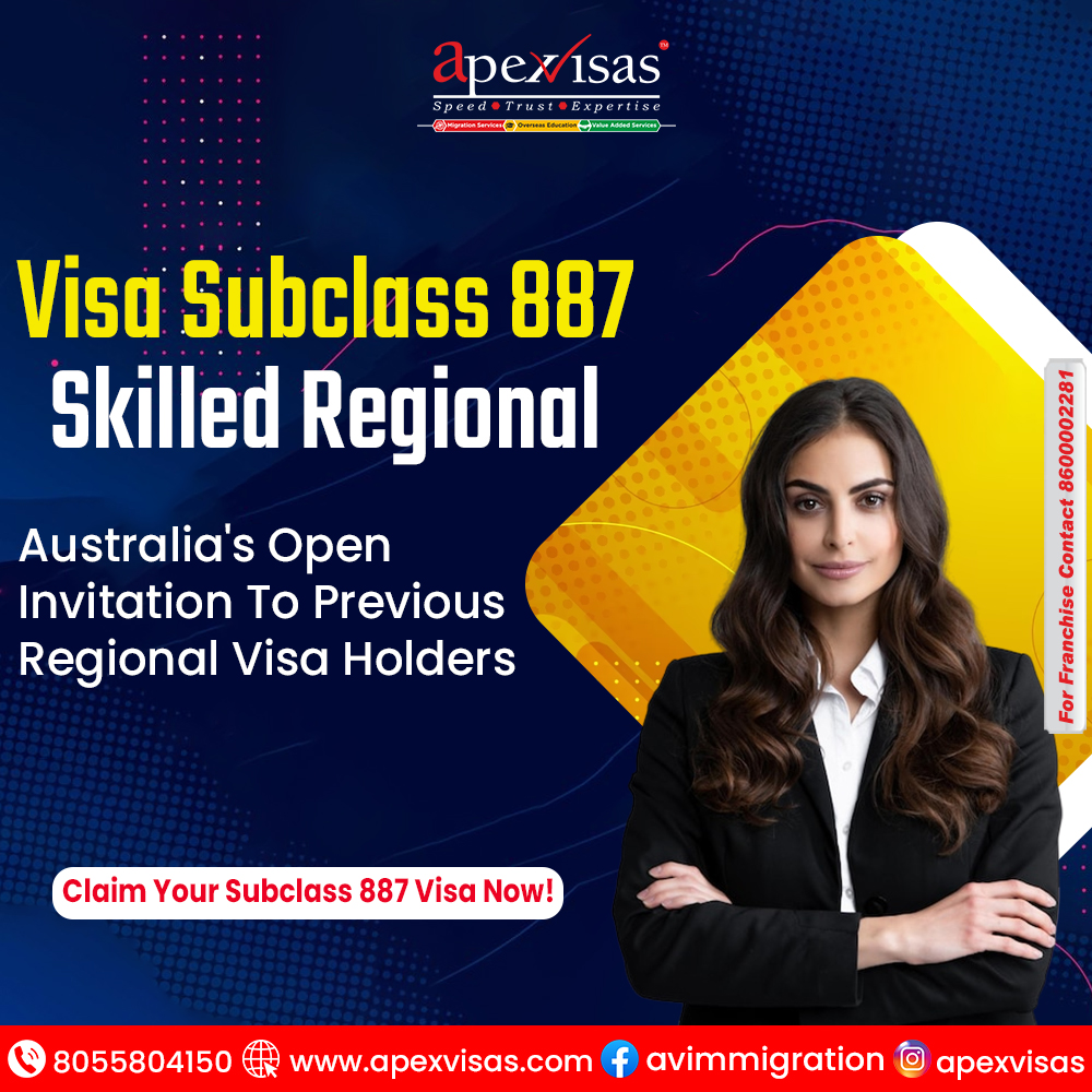 VisasApex's tweet image. 𝐑𝐞𝐚𝐝𝐲 𝐟𝐨𝐫 𝐭𝐡𝐞 𝐍𝐞𝐱𝐭 𝐒𝐭𝐞𝐩? 𝐄𝐱𝐩𝐥𝐨𝐫𝐞 𝐀𝐮𝐬𝐭𝐫𝐚𝐥𝐢𝐚'𝐬 𝐕𝐢𝐬𝐚 𝐒𝐮𝐛𝐜𝐥𝐚𝐬𝐬 𝟖𝟖𝟕! 

📞 +91-80558 04150
🌐 apexvisas.com/australia-immi…

#australiavisa #australiaimmigration #subclass887  #permanentresidency #immigration #visaconsultants #ApexVisas