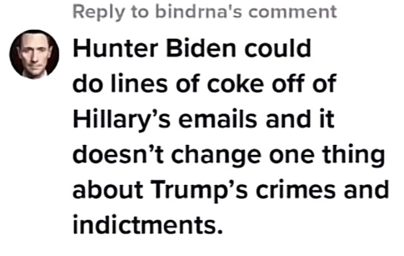 RealRicWayne1's tweet photo. @catturd2 @gatewaypundit Think about it, trump was president for 4 years,  didn't attempt to arrest the Clinton or bidens.   It's a grift, keep you mad at lies and you'll keep the money coming. They threatened lock ups during the campaigns only.  Got your vote now. I can stop lying. SMH https://t.co/wqalz6UQ4h