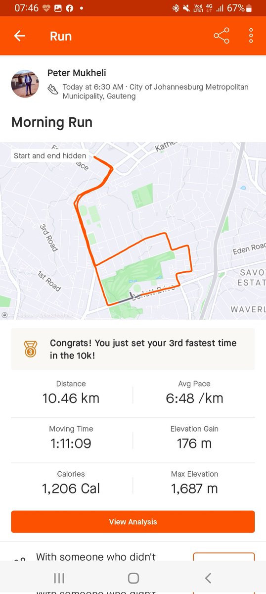 PMmukheli's tweet photo. Saturday rent paid. #IMPACTRUN #RunningWithTumiSole #FetchYourBody2023 https://t.co/CFcwwR7LzD