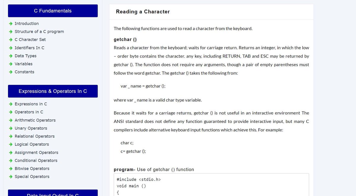 pythontpoint's tweet photo. Learn about Reading a Character in C with https://t.co/aky86yYzTo
#learn #learning #python #freetutorial #freejava #freetutorialflorpython #pythonfree #c #ctutorial #learnc #tutorial #tutorialpoint #learncprogram #cprogramming #tutorialforc #learncfree https://t.co/5UVxUgIj4q
