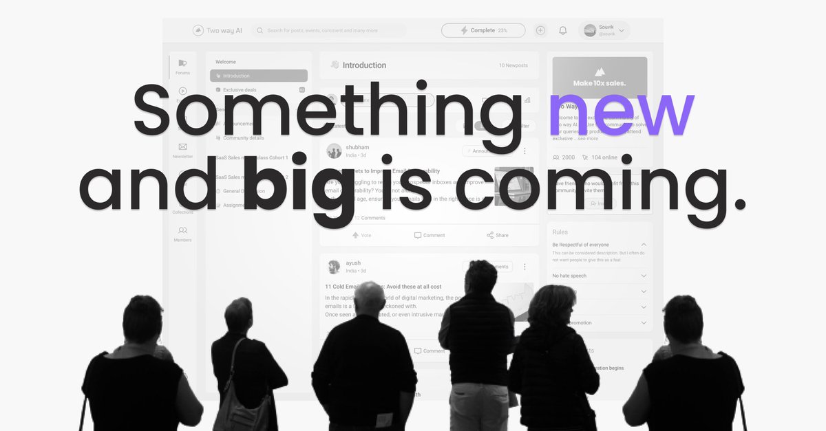 wyloapp's tweet image. The past few weeks at Wylo have been a thrilling rollercoaster 🎢

Countless brainstorming sessions, working around the clock, and engaging with brands and creators.

Now, we&apos;re excited to unveil Wylo 2.0 - an innovation poised to revolutionize online communities for the better🚀