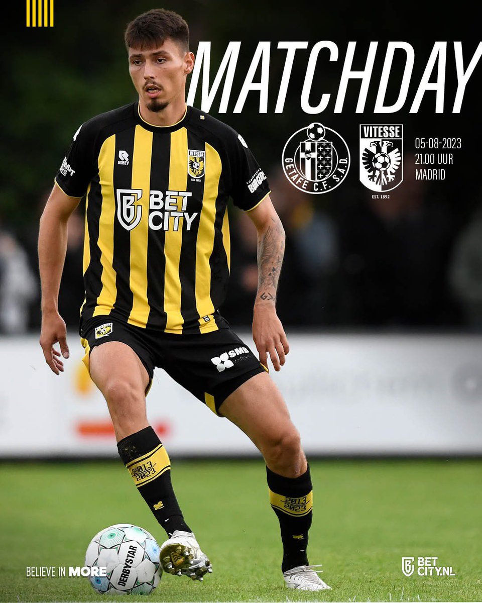 Matchday in Madrid 🇪🇸 #Vitesse #getVIT #preseason🇪🇸