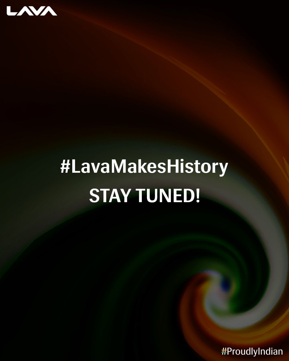 It’s going to be nothing like you’ve ever seen. What do you think is going to happen?

It’s going to be ‘lit’! 🇮🇳
.
.
.
.
#LavaMobiles #ProudlyIndian #ComingSoon #GuessWhatsComing