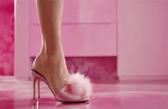 Bunny light Pink Fur Platform Heels - Etsy