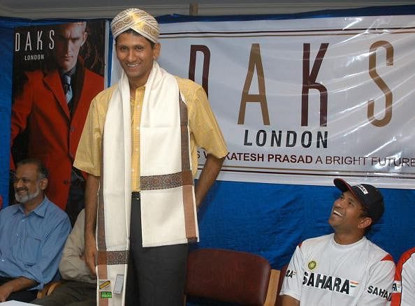 Sachin Tendulkar (@sachin_rt) on Twitter photo Happy birthday, Venkatesh Prasad. Best wishes on this special day and may the happiness in your life always be taller than you! Happy birthday, Venkatesh Prasad. Best wishes on this special day and may the happiness in your life always be taller than you!