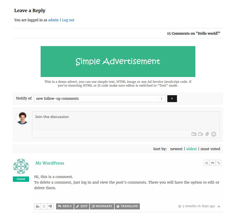 gVectors's tweet image. 📢Add a powerful advertisement management system on your #WordPress website comment section with the wpDiscuz – Ads Manager addon!
gvectors.com/product/wpdisc…