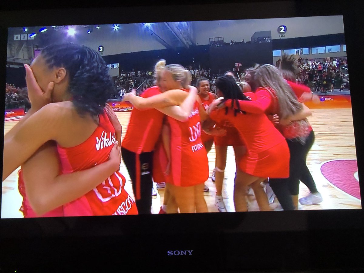 The most incredible game and World Cup semi final win for @EnglandNetball !!! Such pride, resilience and team work, awesome. I know where I’ll be tomorrow 5pm!