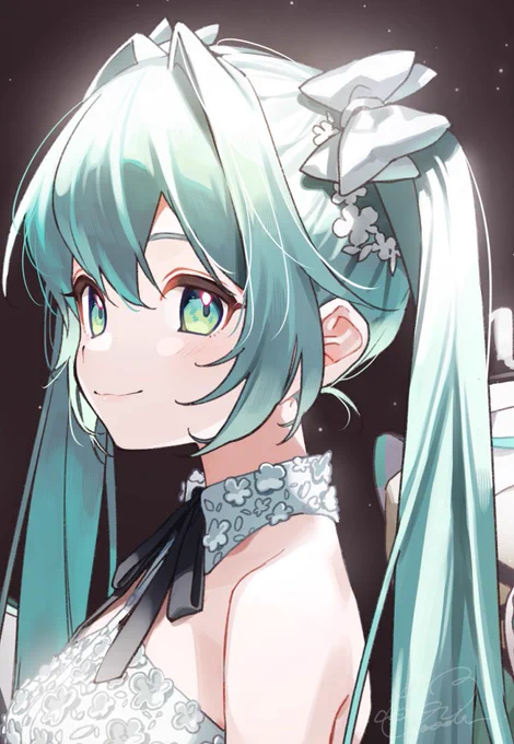 さいねさんとりゅうせーさん主催の初音ミク16周年お祝い本に一枚描かせていただきましたとても豪華な本になっているので要チェックですよお!ミクちゃんおめでとう!
