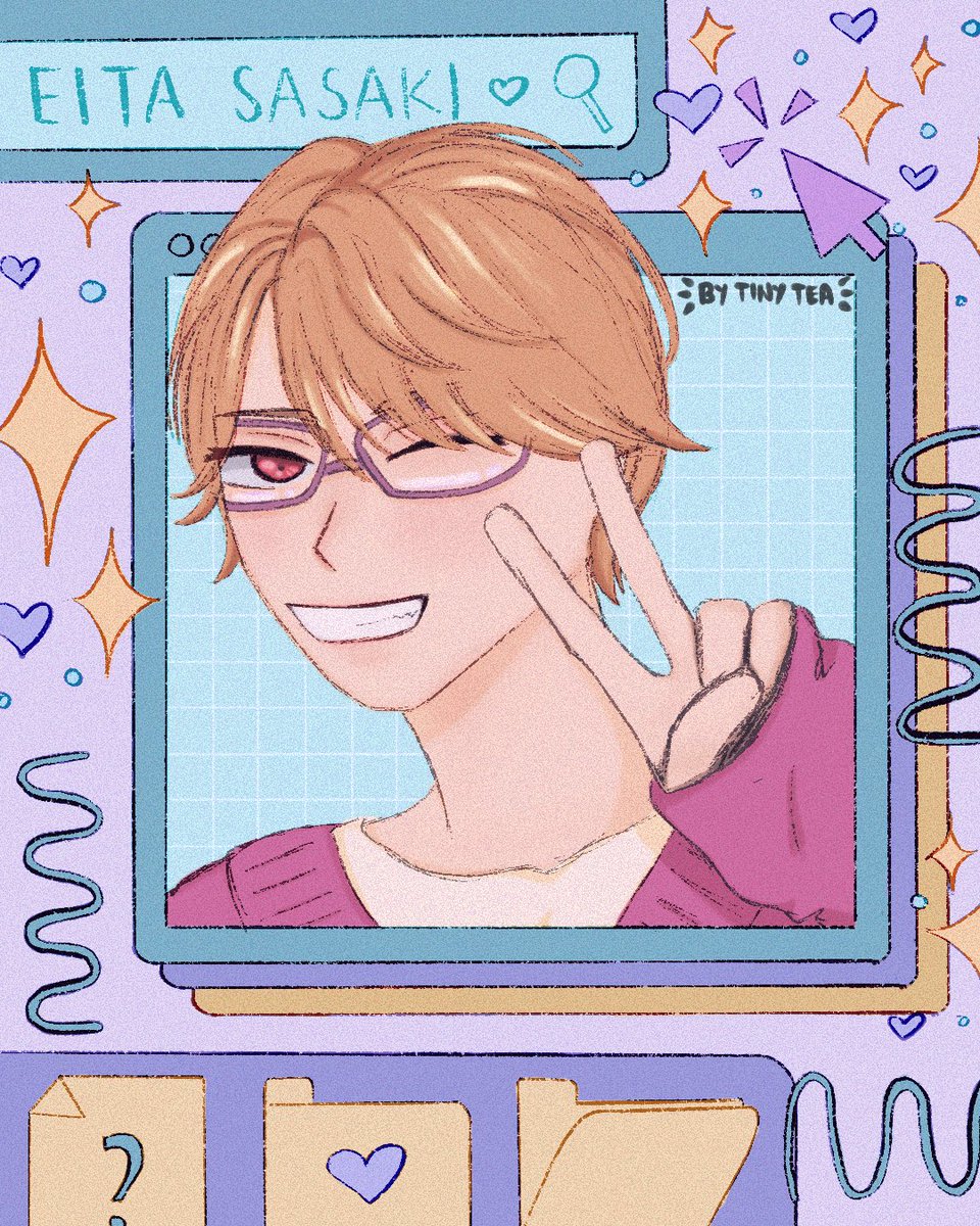 bytinytea's tweet image. 💘 shoujo boy of the month: chocolate rabbit guild master, eita sasaki 🍫🐰👑

#山田999 #山田くんとLv999の恋をする #yamada999 #artph #artistsontwitter