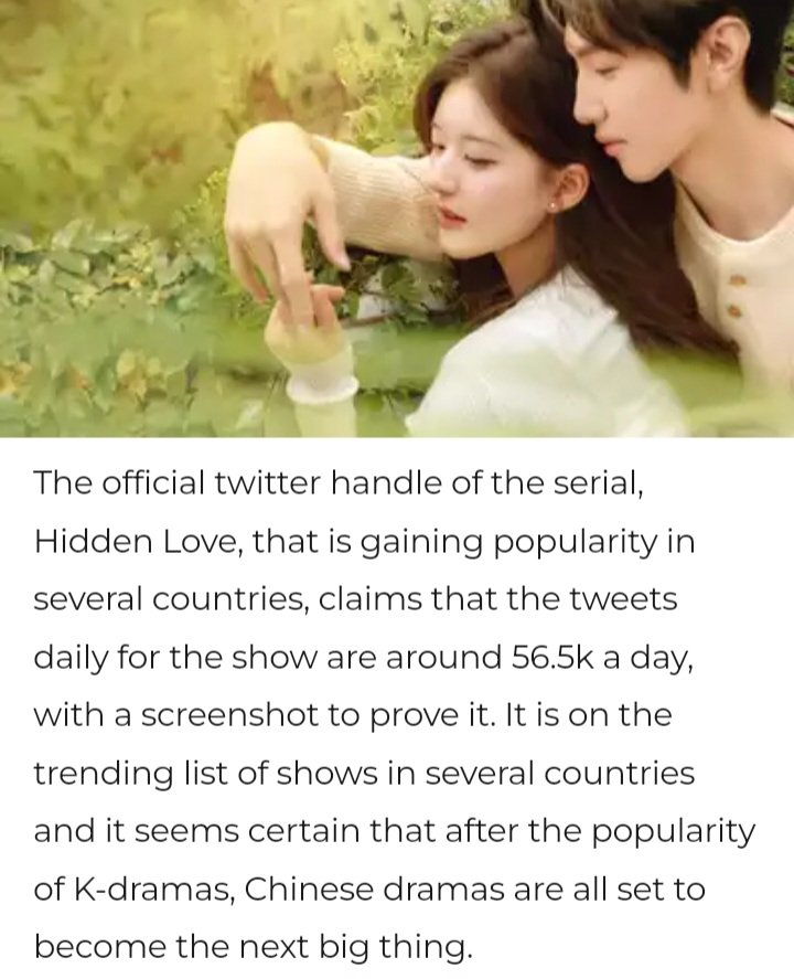 Hidden Love Twitter review: Netizens are hooked to this mushy